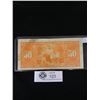 Image 2 : Bank Of Canada 1937 $50 King George Bank Note In Holder