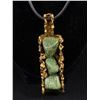 Image 2 : Large Unusual Lovely Green BC Jade Pendant On Cord