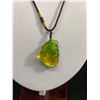 Image 2 : Very Pretty Multi Glass Pendant w/Adjustable String