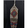 Image 2 : Vintage Extra Long Unusual Beaded Necklace