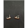 Image 2 : Nice Pair Of Sterling & Amber Earrings