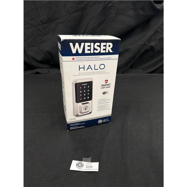 New Unopened Pakage Weiser Halo Wi-Fi Touch Screen Smart Lock (Sealed Box, Never Opened)