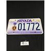 Image 1 : Rare Nevada "Purple Heart" License Plate Mint Condition