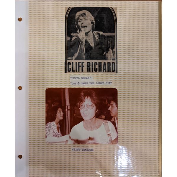 Cliff Richard Original Photos