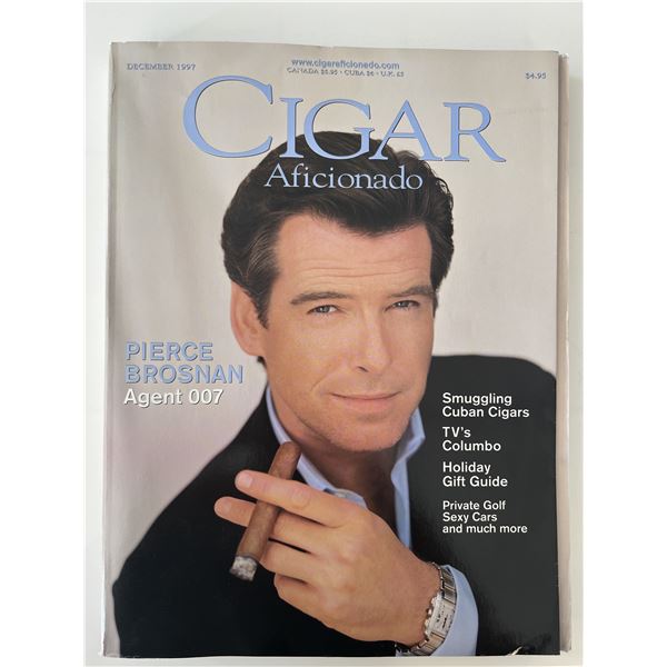 Cigar Aficionado Pierce Brosnan edition- 1997