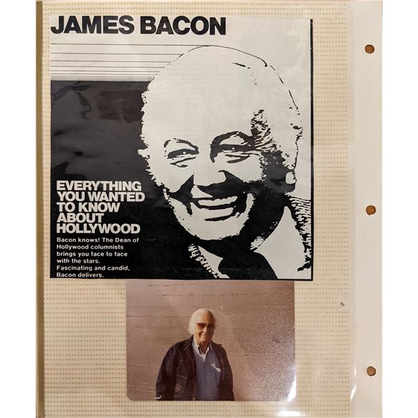 James Bacon Original Photo