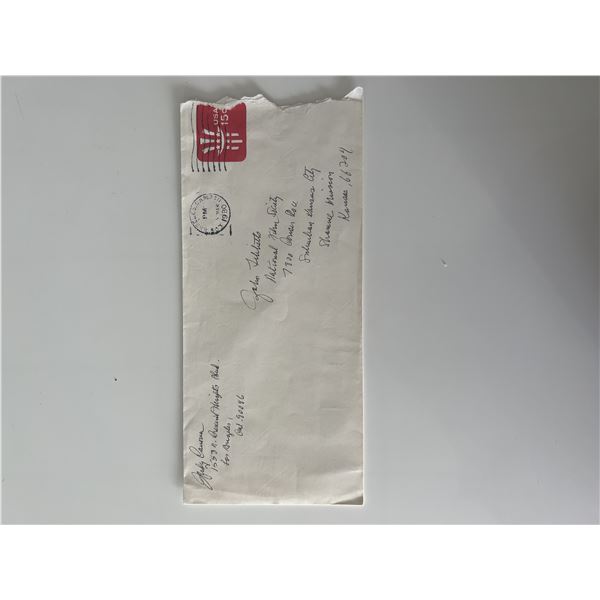 Judy Canova signed FDC