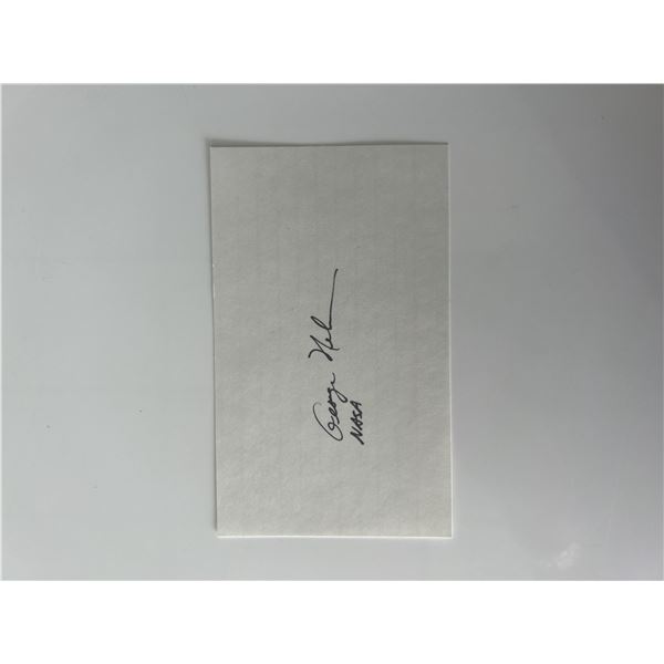 George Nelson original signature