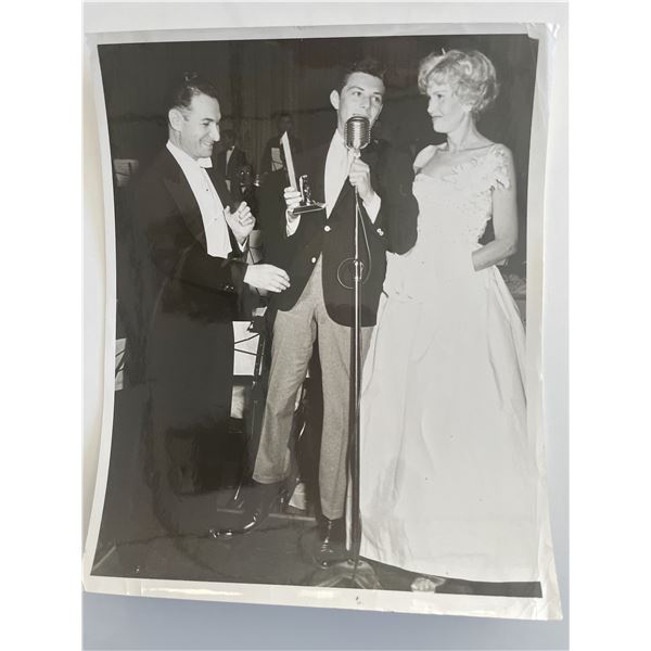 Ernst Nat, Frankie Avalon and May Mann original photo