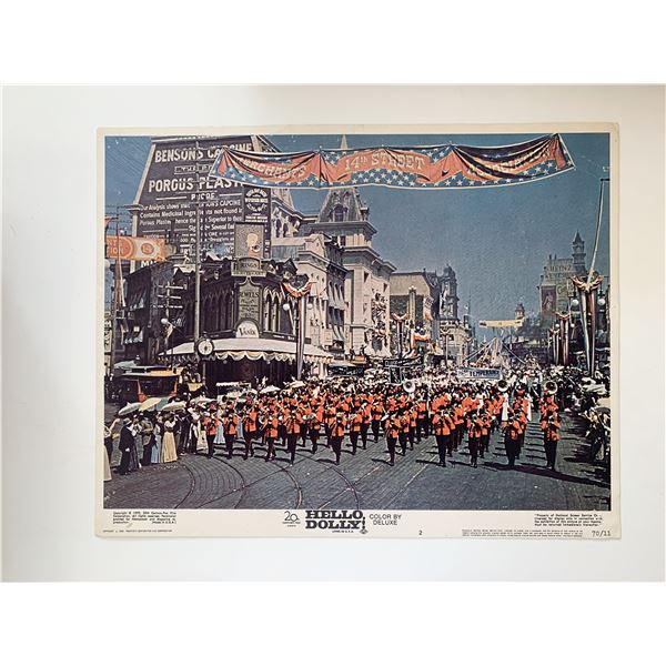 Hello, Dolly! original 1970 vintage lobby card