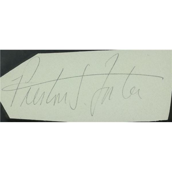 Preston Foster signature cut