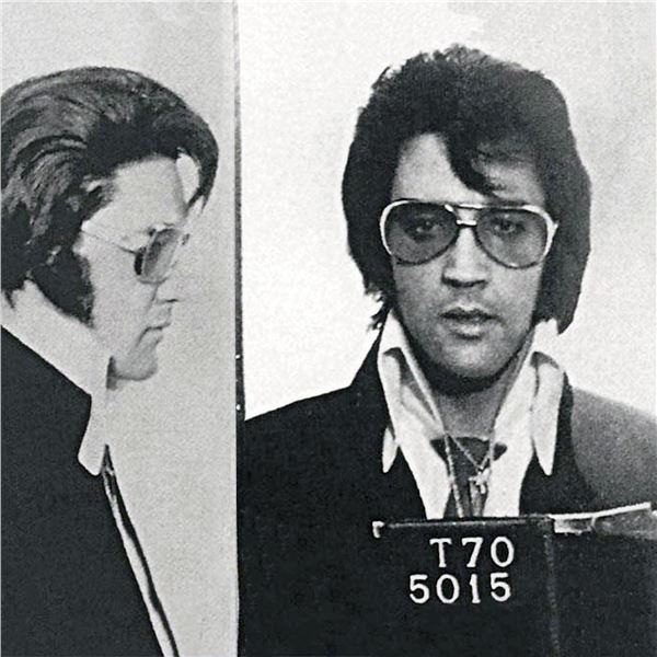 Elvis Presley Mugshot