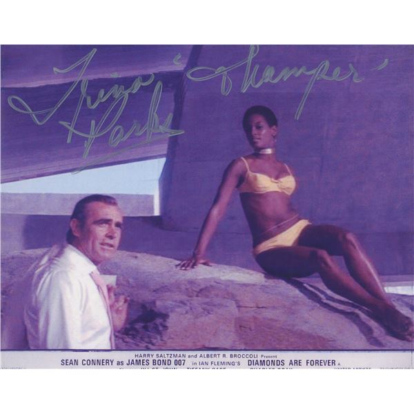 Diamonds Are Forever Trina Parks signed photo.