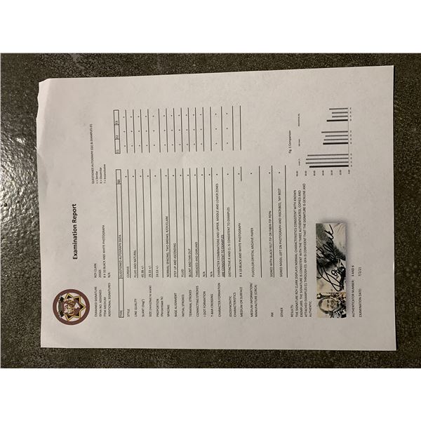 Roy Clark signed photo