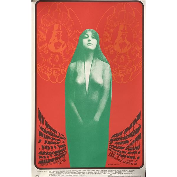 Vanilla Fudge Concert Poster 20x14 reprint