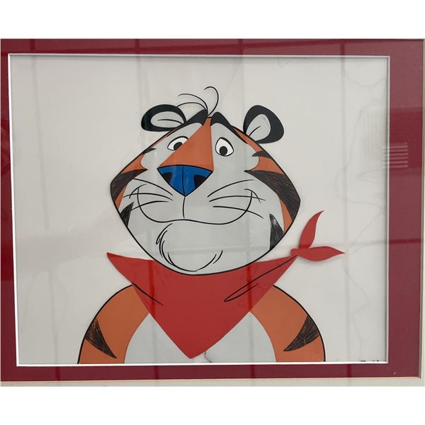 Tony the Tiger Hand Painted  Animation Production Cel