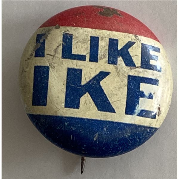 I Like Ike campaign pin