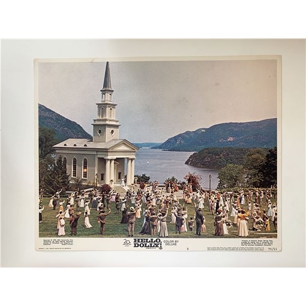 Hello, Dolly! original 1970 vintage lobby card