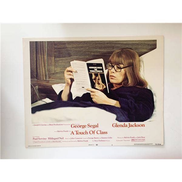 A Touch of Class original 1973 vintage lobby card