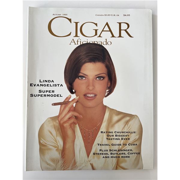 Cigar Aficionado Linda Evanglista edition- 1995