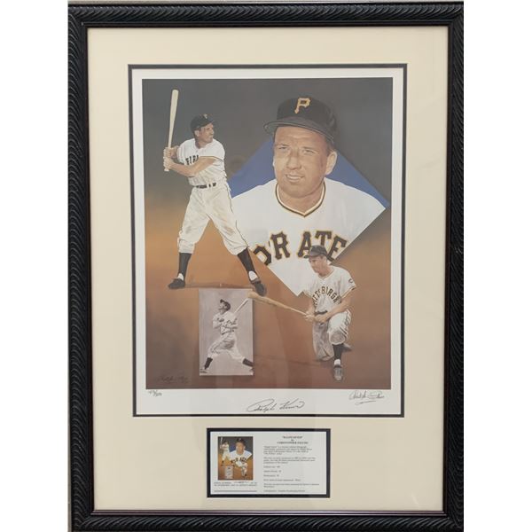 Ralph Kiner signed lithograph