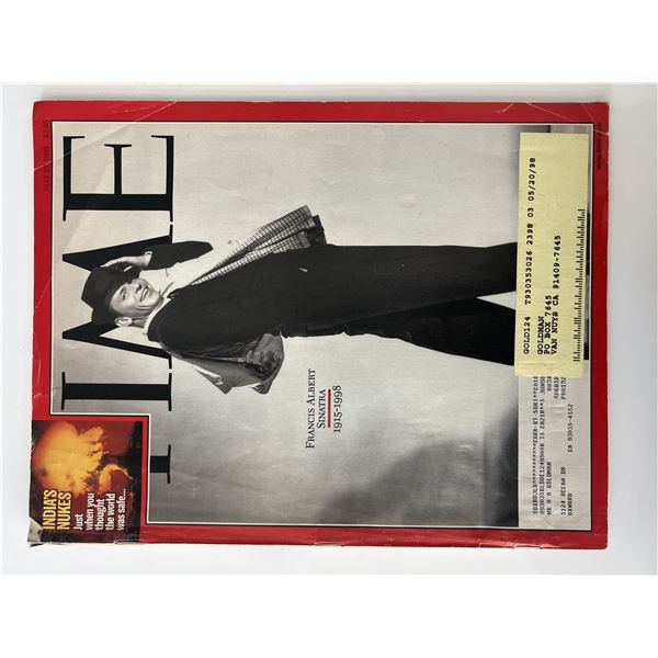 Time Frank Sinatra tribute 1915-1998 magazine