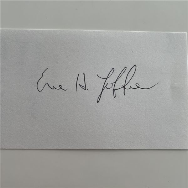 Rabbi Eric Yoffie signature cut