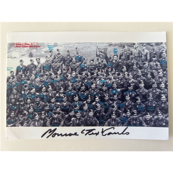Monroe Combs signed photo