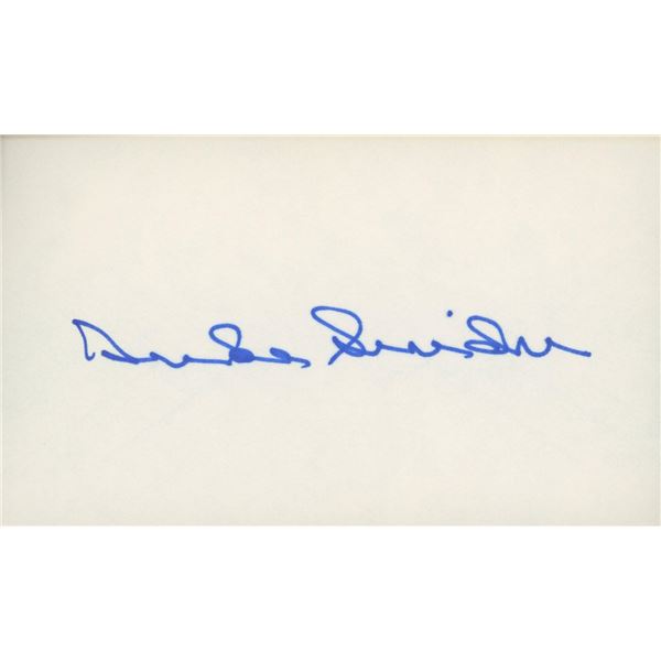 Duke Snider original signature