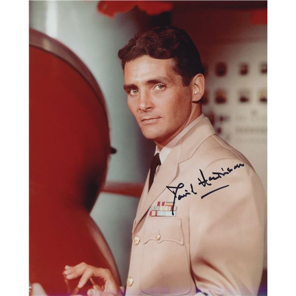 David Hedison "Voyage to the Bottom of the Sea" signed photo