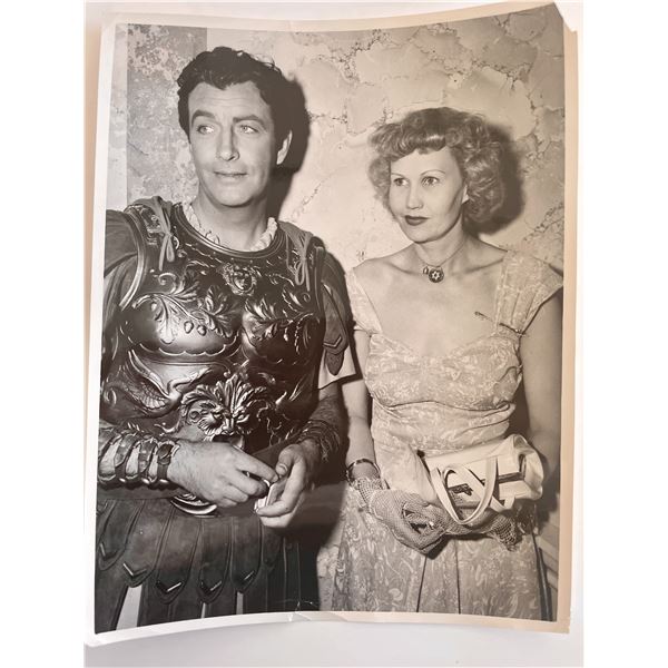 Robert Taylor and May Mann original photo