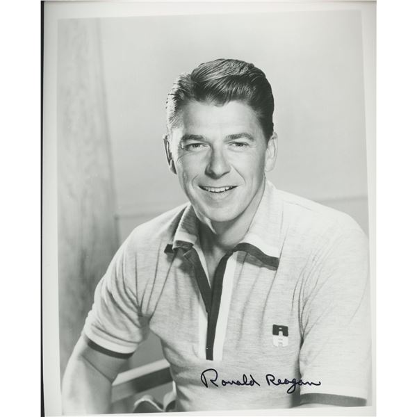 Ronald Reagan signed photo