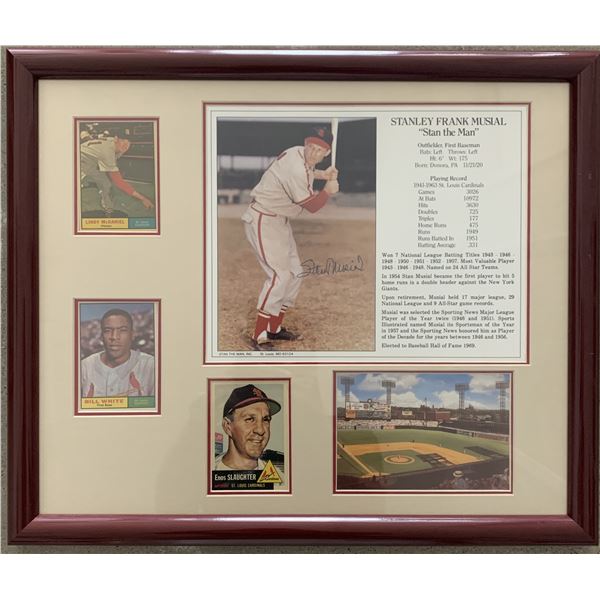 St. Louis Cardinals signed collage