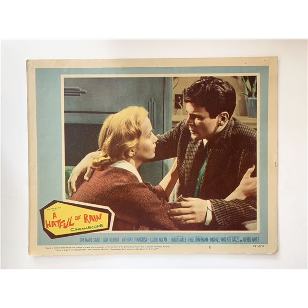 A Hatful of Rain original 1957 vintage lobby card
