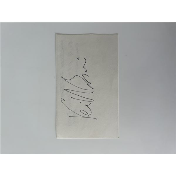 Classical conductor Keith Brion original signature