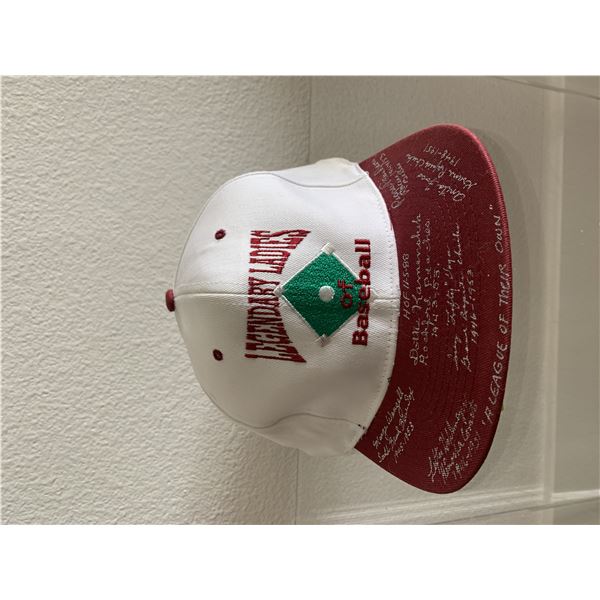 Legendary Ladies Of Baseball signed cap