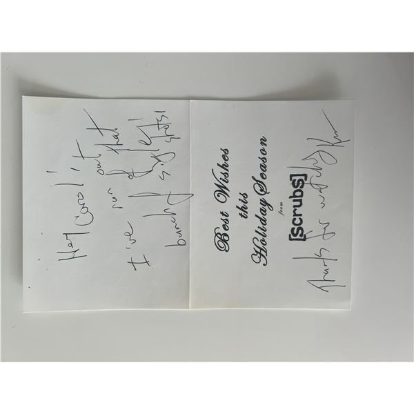 Scrubs Ken Whittingham signed card