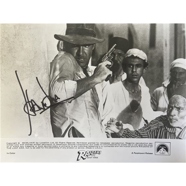 Raiders of the Lost Ark Harrison Ford signed photo