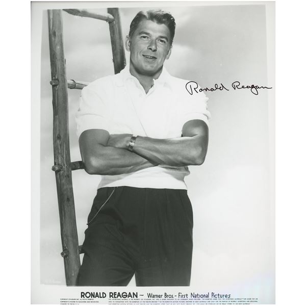 Ronald Reagan signed photo