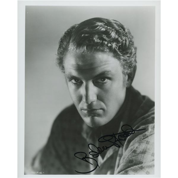 Robert Stack signed photo