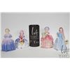 Image 1 : Four small Royal Doulton figurines including Cissie HN1809, Marie HN1370, Monica HN1467 and Wendy HN