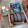 Image 1 : 3 BOXES OF TOOLS, TIRES AND MORE