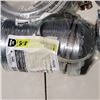 Image 3 : 2 DRYER DUCT FLEXIBLE FOIL HOSES 4x8 AND 2 SETS OF BRAIDED WASHER HOSE SETS