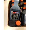 Image 2 : 8 BOTTLES ECHO POWER BLEND 50:1 2 STROKE ENGINE OIL, 2 ECHO WEEDEATER GUARDS AND 2 BOTTLES AMSOIL 2 