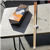 Image 1 : 12 NEW SAFETY GOGGLES AND 2 POOL CUES