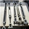 Image 2 : 5 LARGE TURNBUCKLES 15"-27" COUPLERS