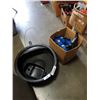 Image 1 : BOX OF AUTOMOTIVE FLUIDS AND OIL CHANGE PAN