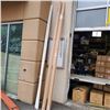 Image 1 : 2 BUNDLES OF 10FT BEECH STAIR NOSE MOLDINGS 4 PER BUNDLE AND BUNDLE 20 PCS 10FT SHOE MOLDING 2 BUNDL