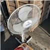 Image 2 : GLACIER FLOOR FAN AND BOX OF HANGING ORNAMENTS
