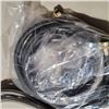 Image 4 : 2 BRAIDED WASHER HOSES WITH STEAM DRYER HOSE KIT AND CONNECTOR